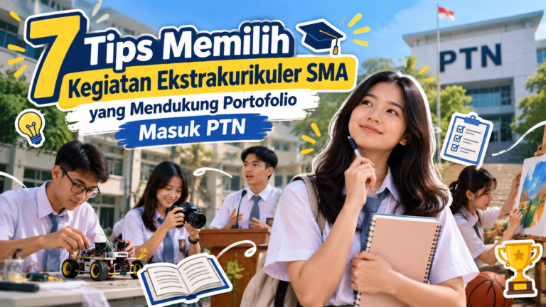 7 Tips Memilih Kegiatan Ekstrakurikuler SMA yang Mendukung Portofolio Masuk PTN