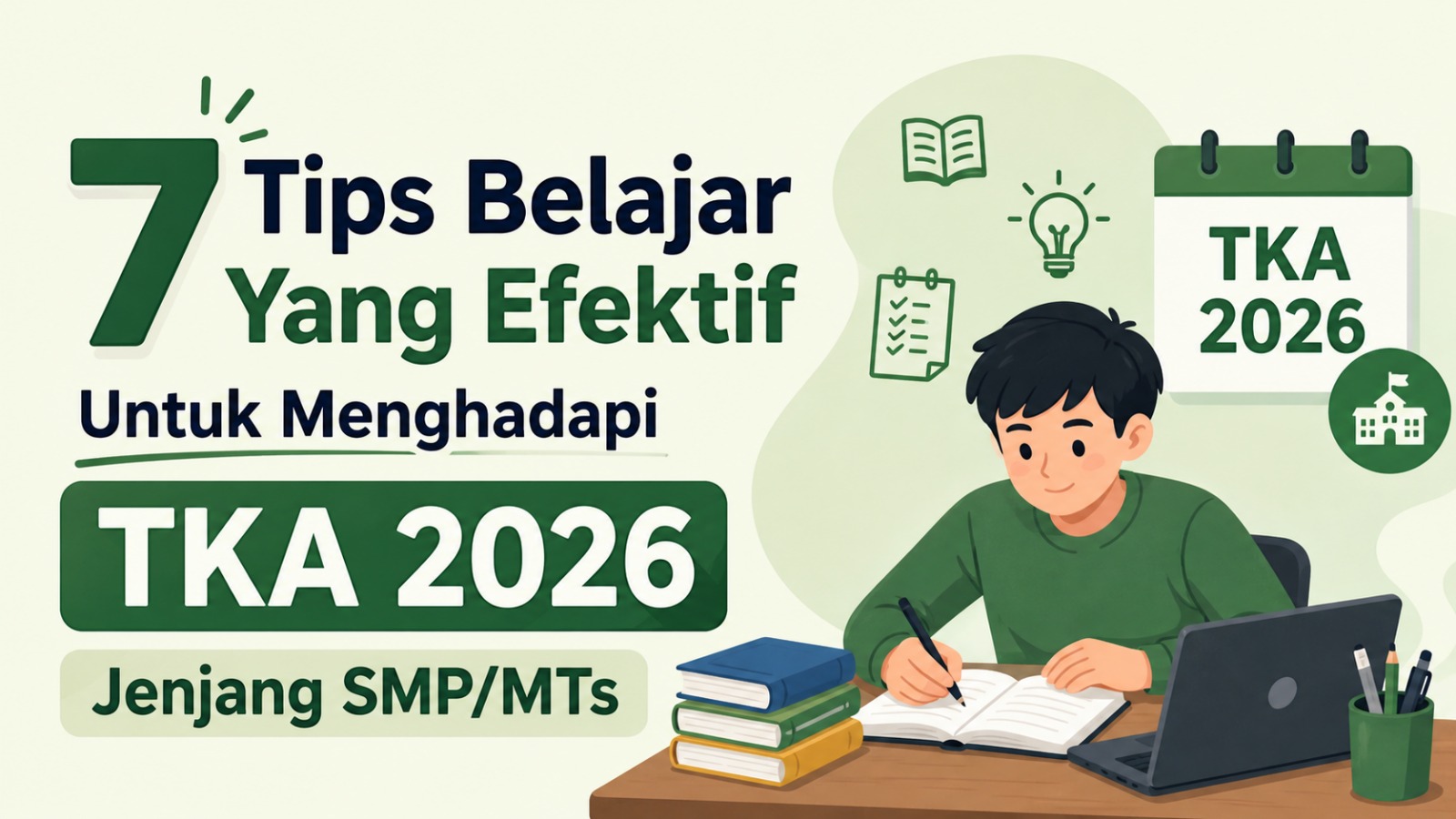 tips belajar yang efektif untuk jenjang smp/mts